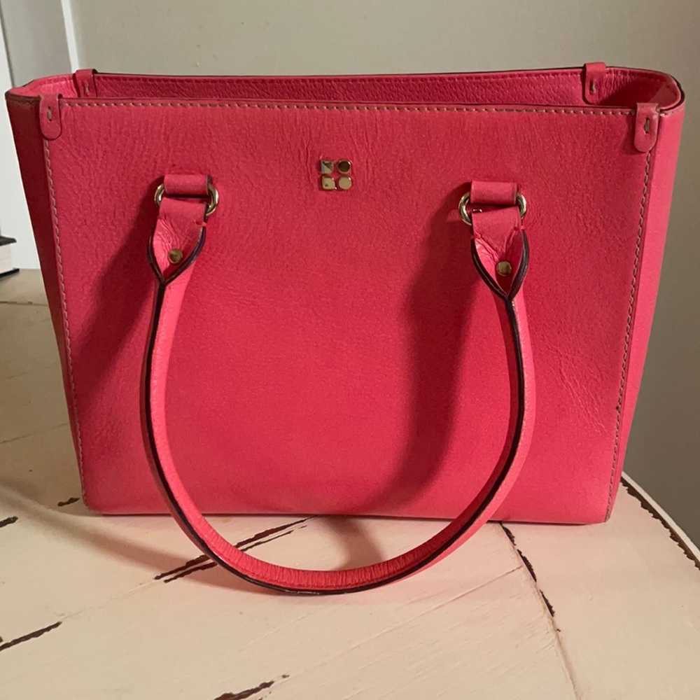 KATE SPADE pink leather purse!!